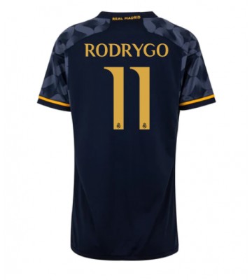 Real Madrid Rodrygo Goes #11 Udebanetrøje Dame 2023-24 Kort ærmer